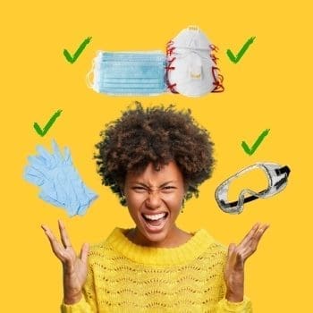 Removing Mold From Shower - What Should You Wear When Cleaning Mold